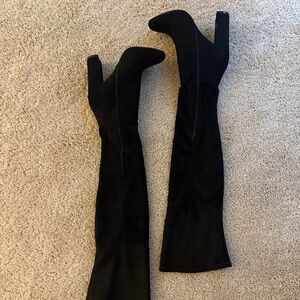 ALDO Black Over-the-Knee Boots